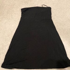 Black strapless dress -Forever21